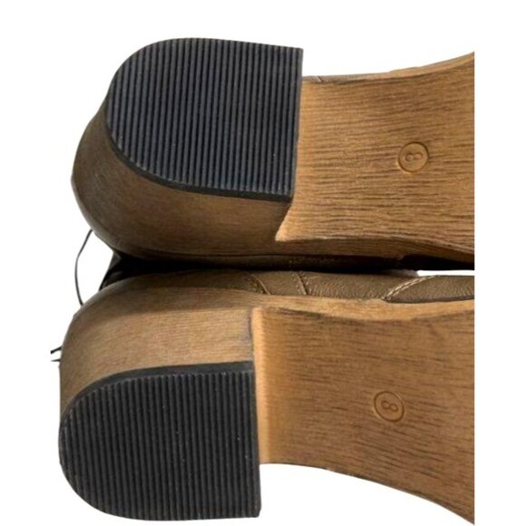 Women's Sz 8 Charles Albert Western Style Brown Ankle Boots NWT - Picture 4 of 7